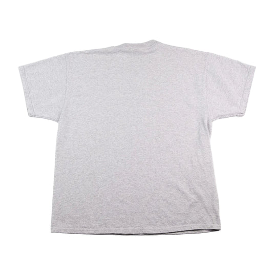 Gray t-shirt on a white background