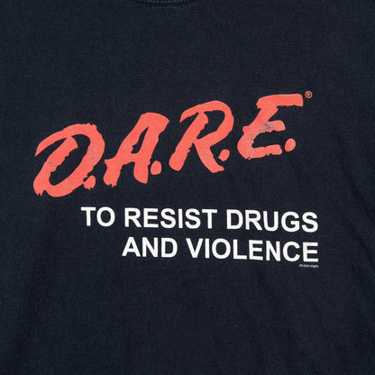 Vintage 1990's D.A.R.E. To Resist Drugs And Violence Graphic T-Shirt Men's Large