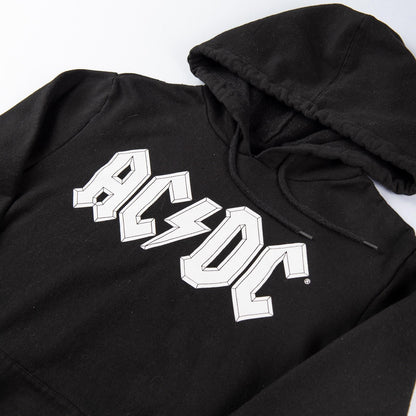 AC/DC Men’s Black Pullover Hoodie Men's Small