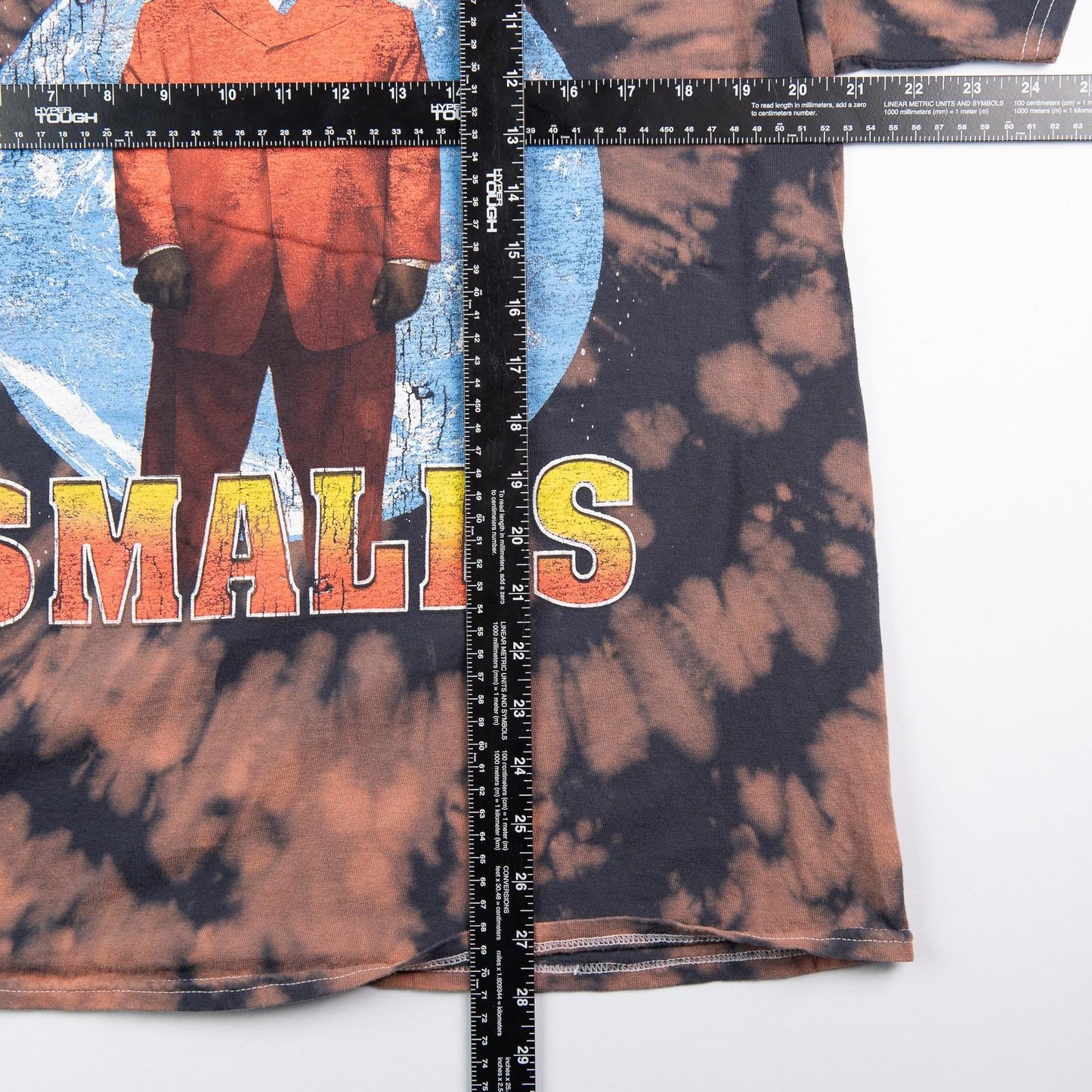 Notorious B.I.G. Biggie Smalls Tie Dye Graphic T-Shirt Men’s XL