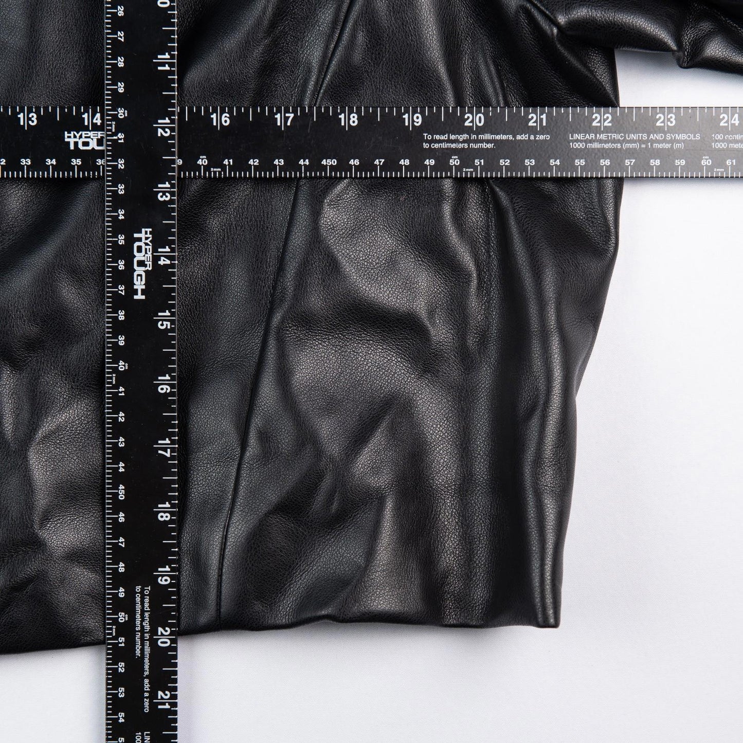 Abercrombie & Fitch Vegan Leather Cropped Jacket Black Women’s XL