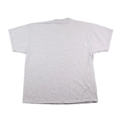 Gray t-shirt on a white background