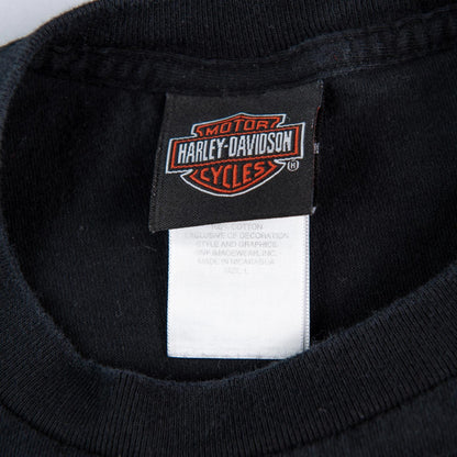 Harley Davidson Motorcycles 2008 Biker Graphic T-Shirt Men's Large