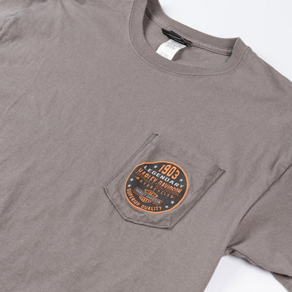 Harley Davidson 2019 Kansas City Missouri Worth Pocket T-Shirt Men's Large