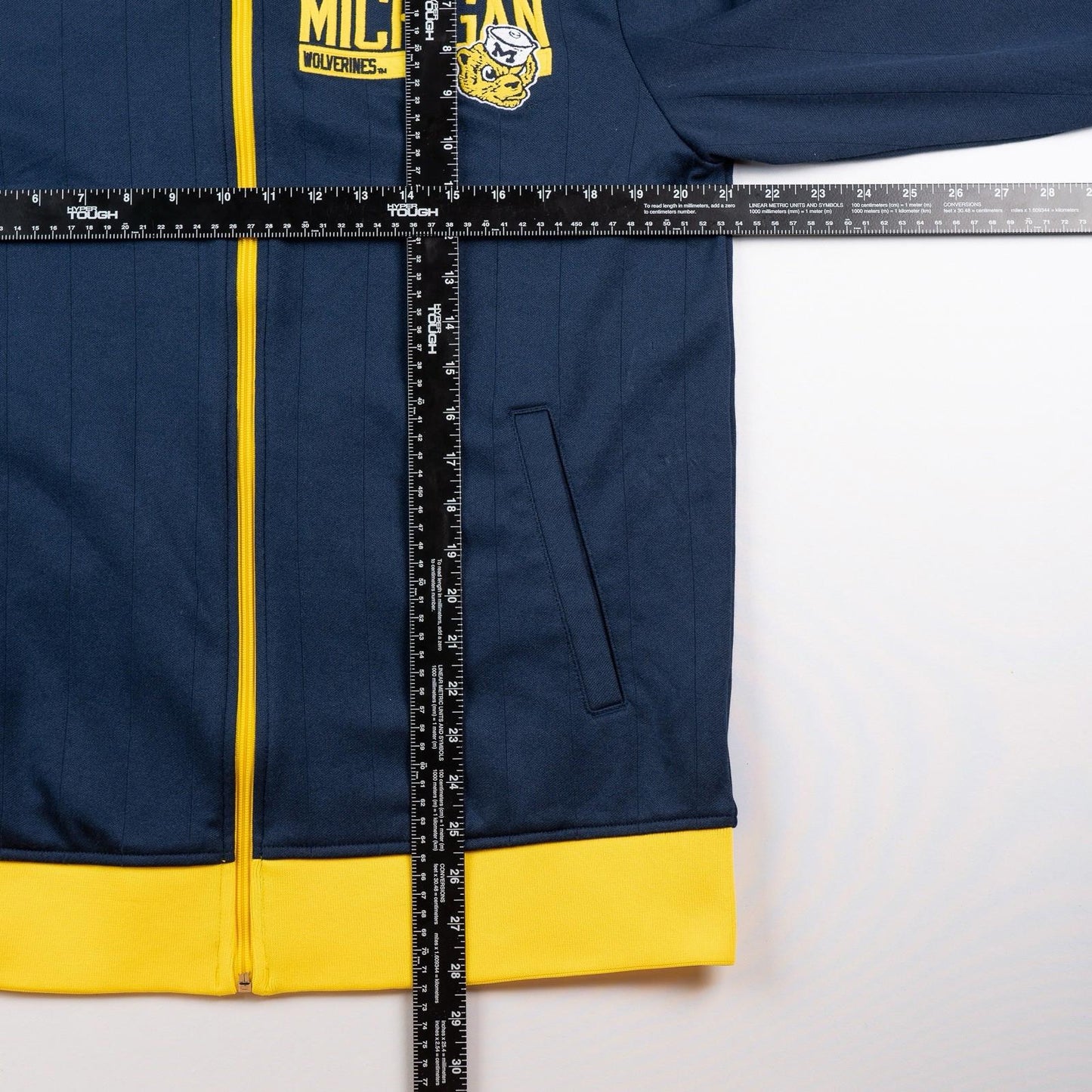 Vintage Y2K Adidas Michigan Wolverines Track Jacket Men’s Large