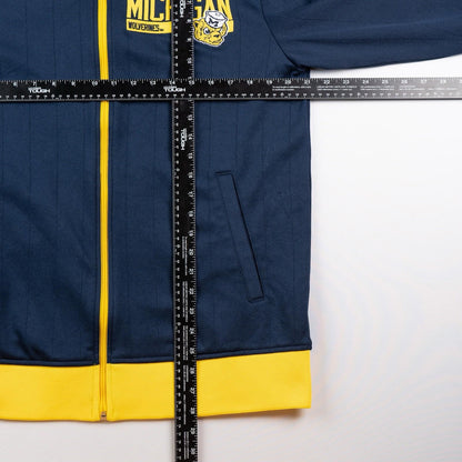 Vintage Y2K Adidas Michigan Wolverines Track Jacket Men’s Large