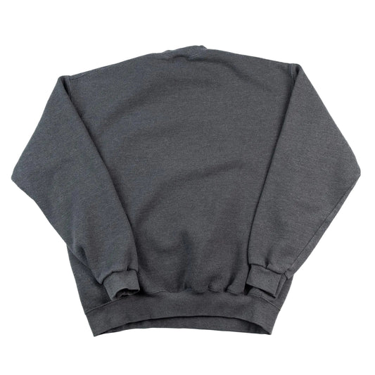 Gray sweatshirt on a white background