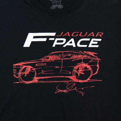 Jaguar F-Pace Car Sketch Graphic T-Shirt Men's XL