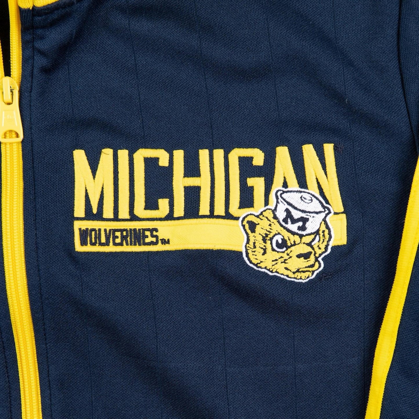 Vintage Y2K Adidas Michigan Wolverines Track Jacket Men’s Large