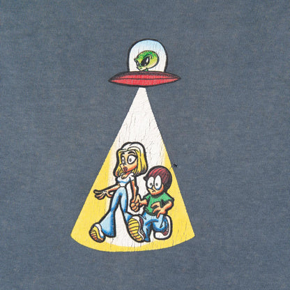 Vintage 90s Alien Nation Graphic Faded Distressed T-Shirt Men's XL