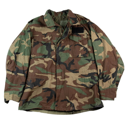 Camouflage jacket on a white background