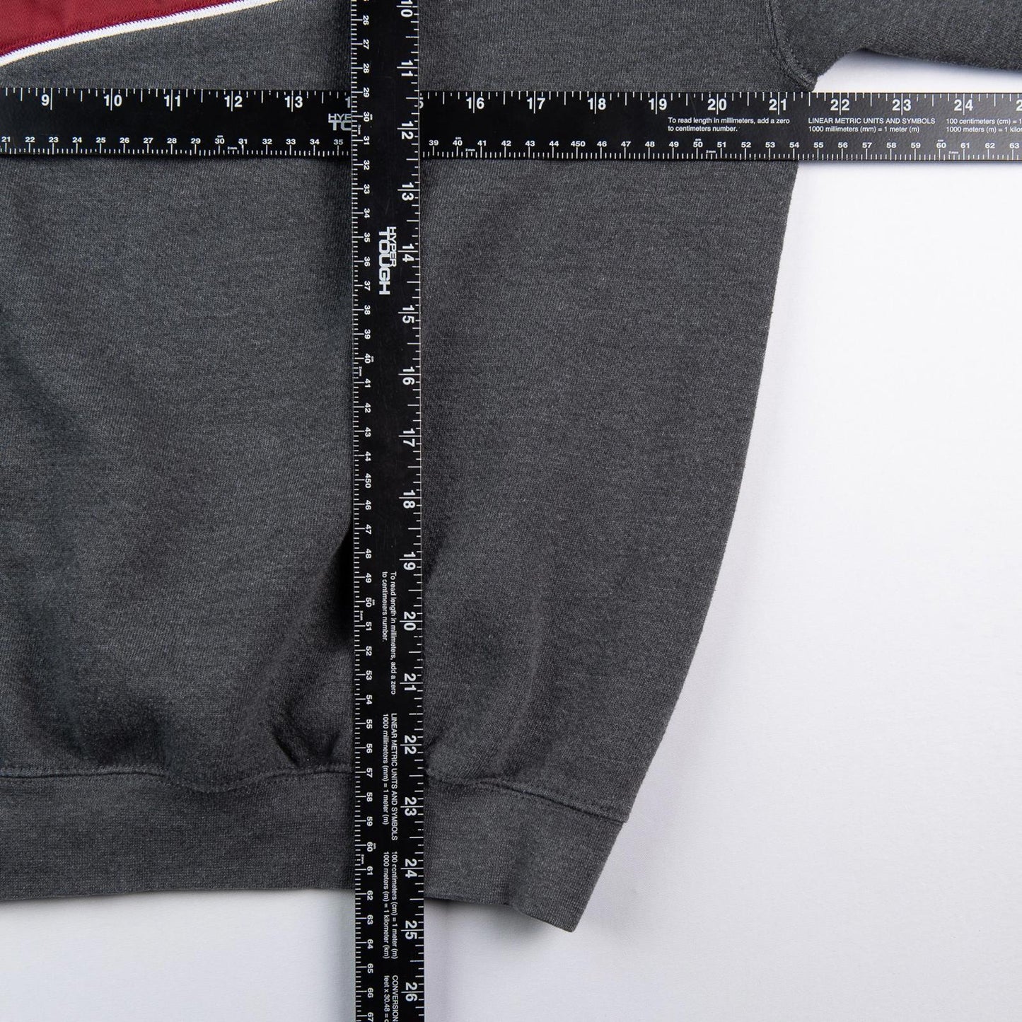 Vintage 1990's Indiana Hoosiers Gray Heavyweight Crewneck Sweatshirt Men's Large