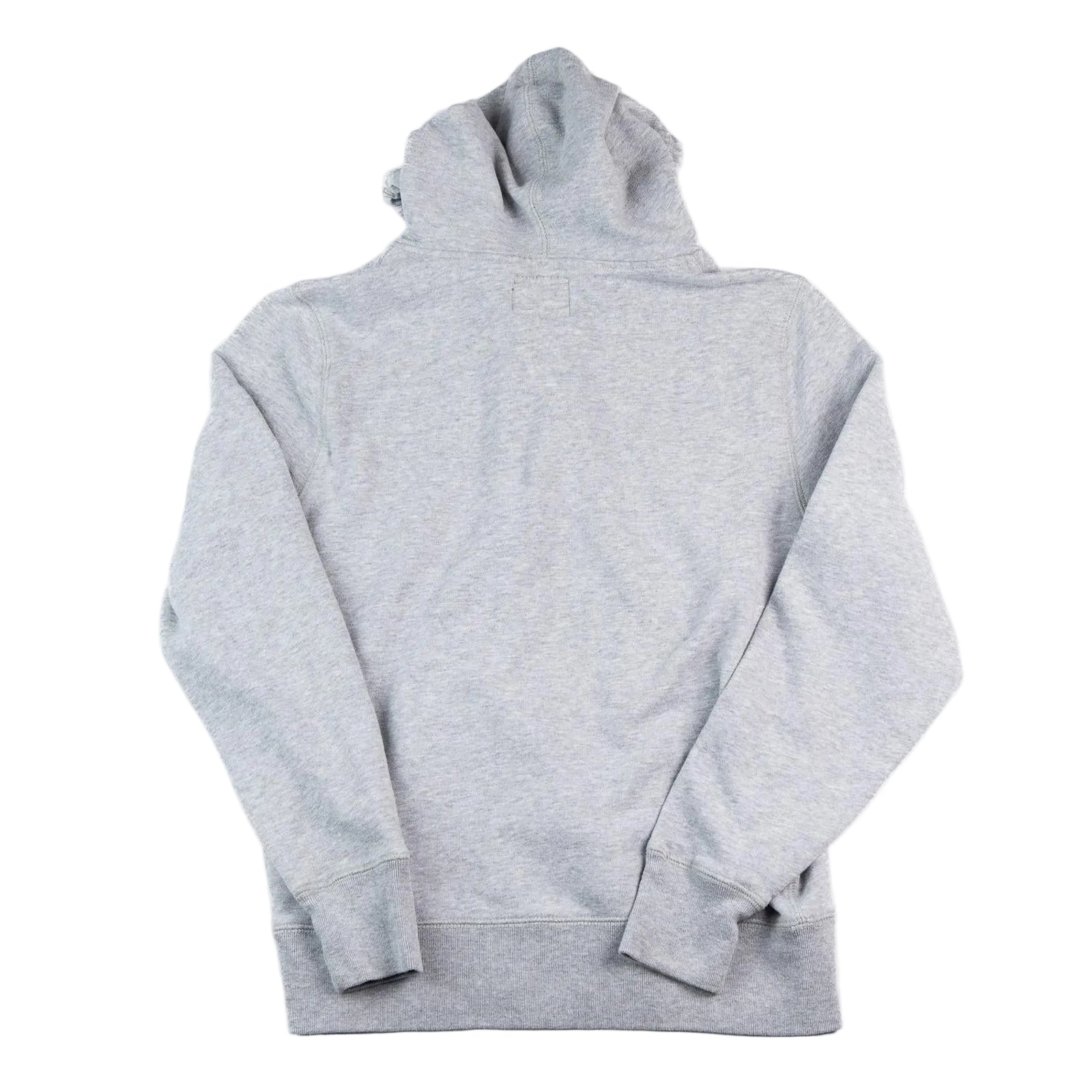 Gray hoodie on a white background