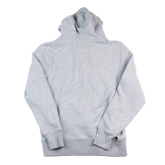 Gray hoodie on a white background