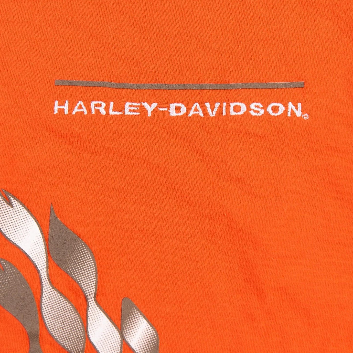 Harley Davidson Long Sleeve Embroidered Logo T-Shirt Men’s XL