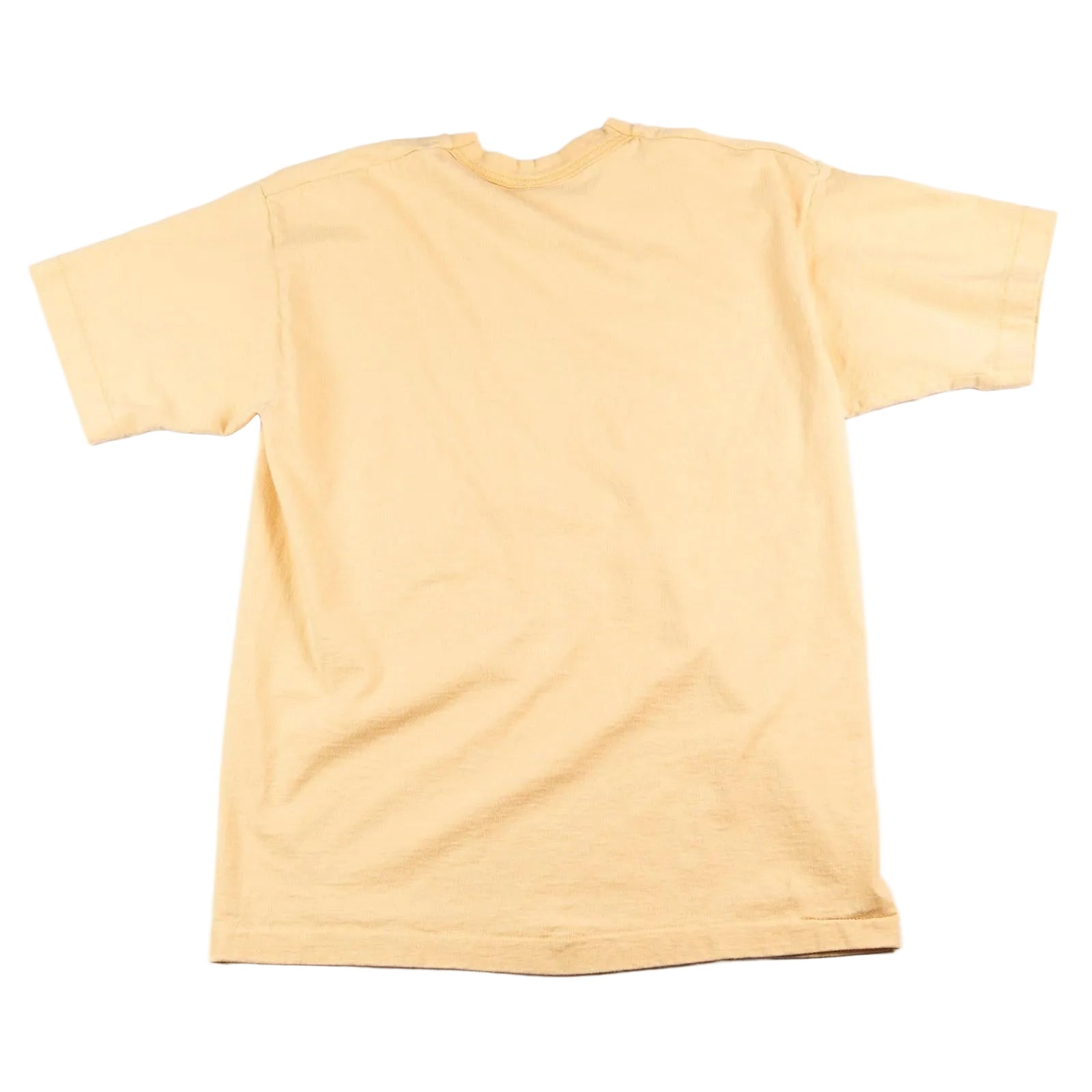 Beige t-shirt on a white background