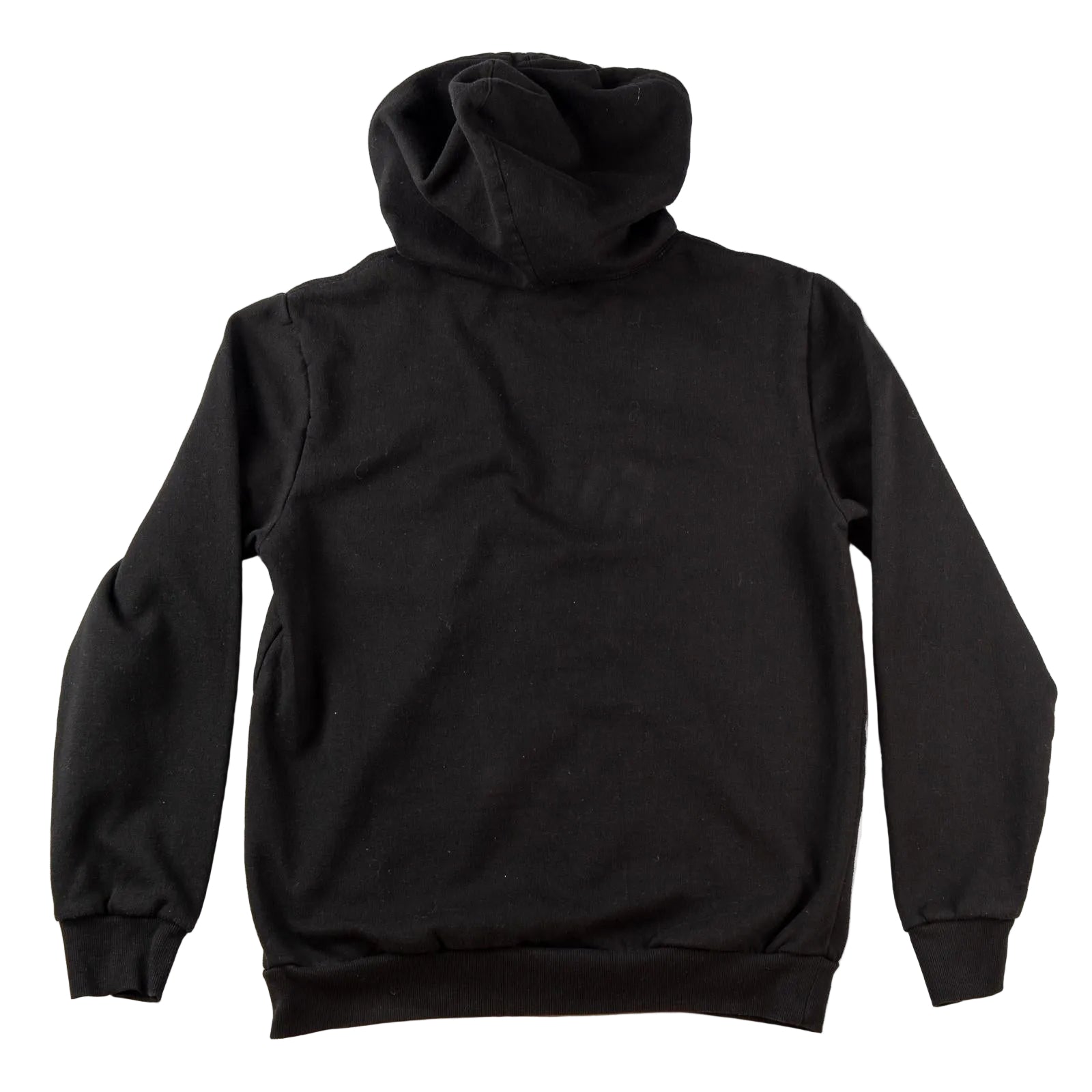 Black hoodie on a white background