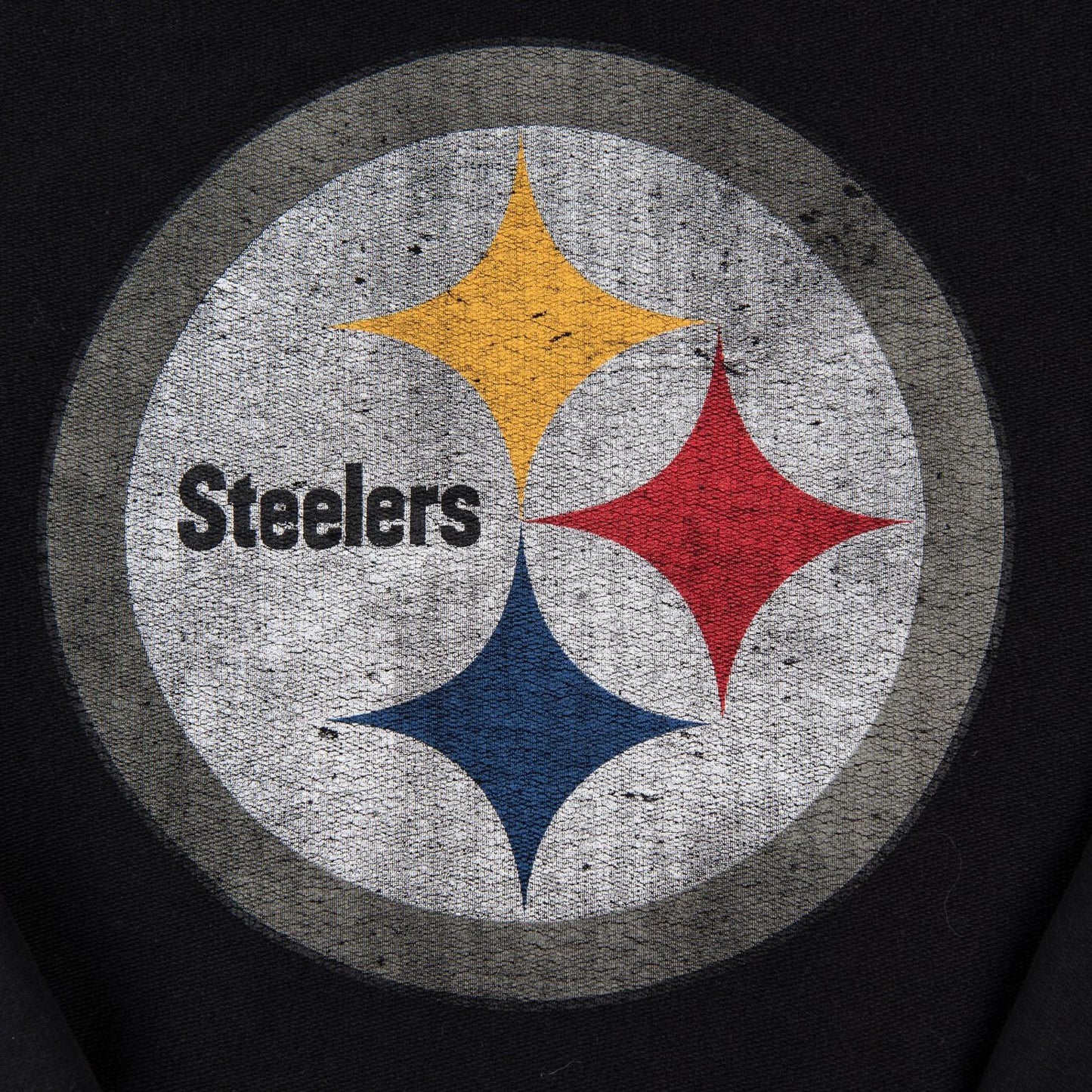 Pittsburgh Steelers 47 Brand NFL Crewneck Pullover Sweatshirt Kangaroo Pockets Men's Large