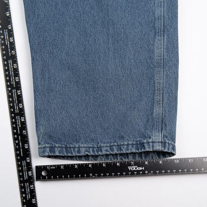 Carhartt Denim Overalls Relaxed Fit Blue Workwear Bib Dungarees R07 DST 40x30