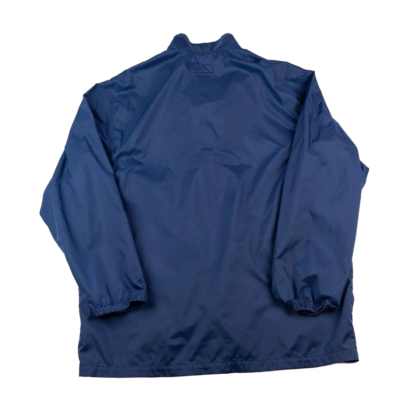 Blue jacket on a white background