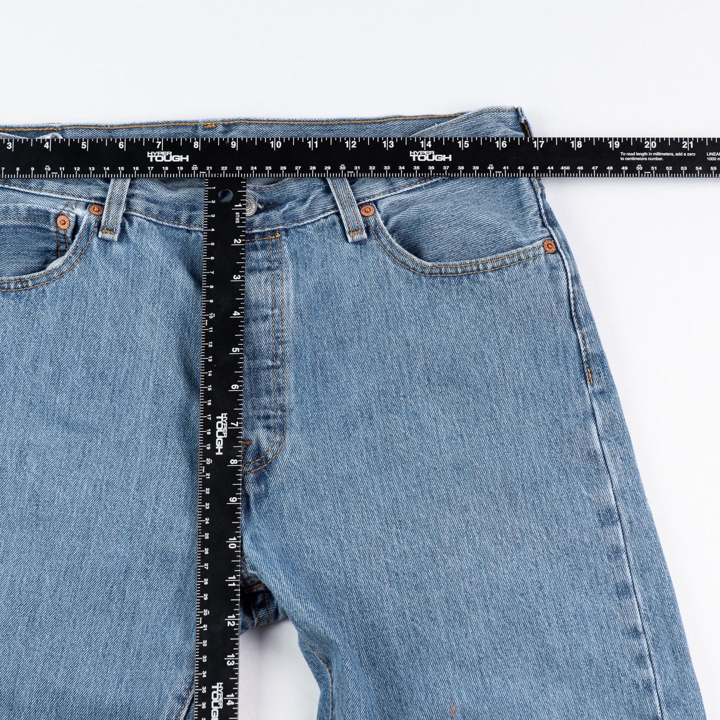 Levi’s 501 Original Fit Button Fly Blue Jeans Men’s 33x30