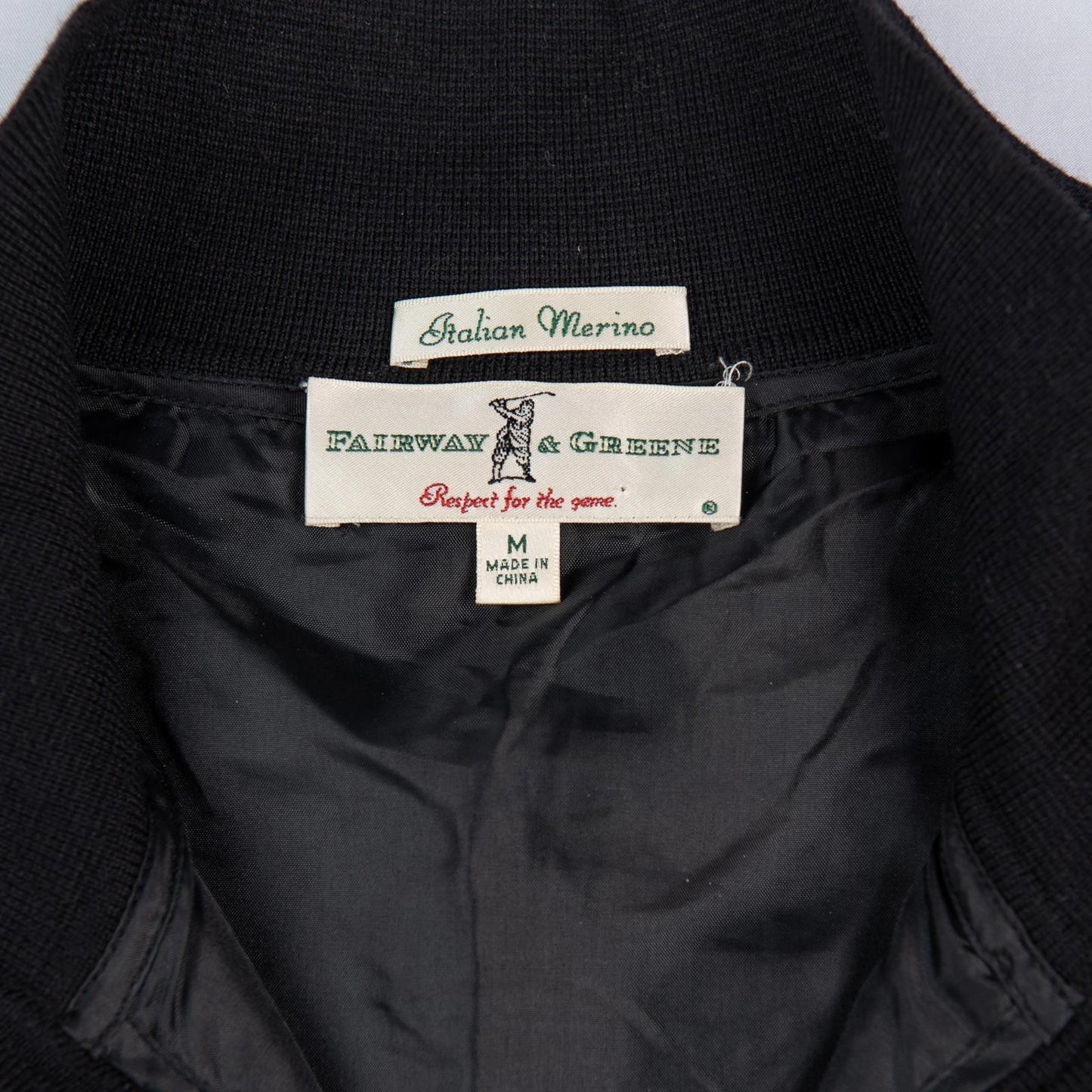 Fairway & Greene Golf Merino Wool Oakland Hills Country Club Sweater Vest Men's Medium