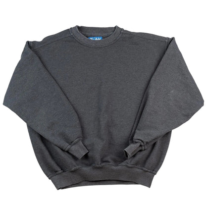 Gray sweatshirt on a white background