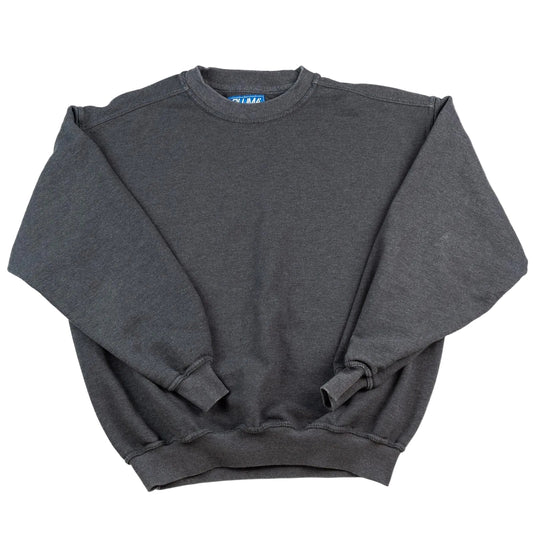Gray sweatshirt on a white background