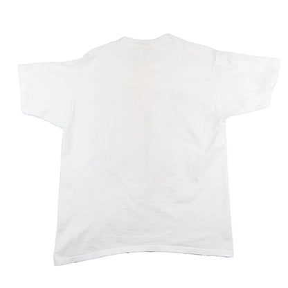 White t-shirt on a white background