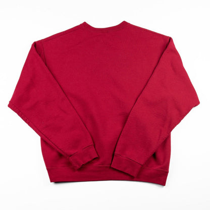 Vintage 1990s Miami University RedHawks Crewneck Sweatshirt Red Men’s L