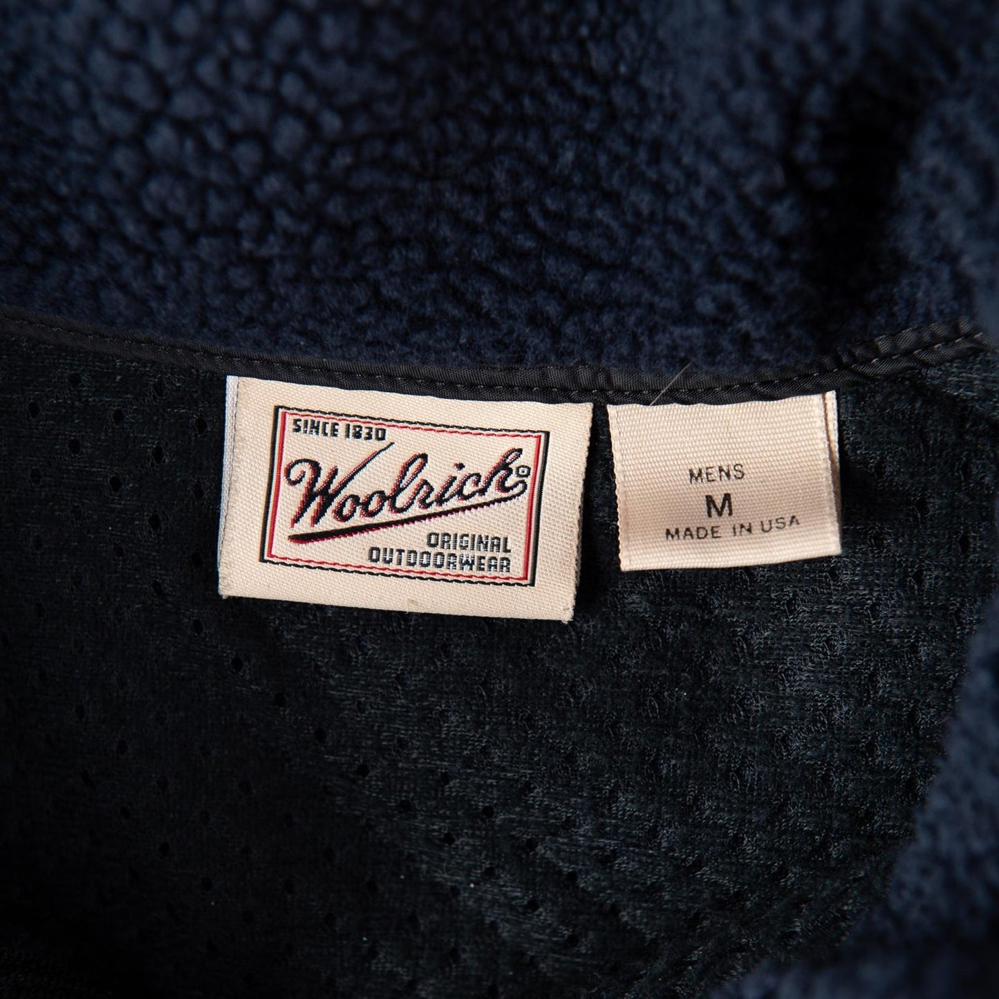 Vintage 1990s Woolrich Polartec Fleece Pullover Men's Medium