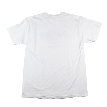 White t-shirt on a white background