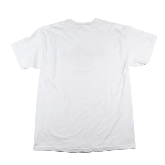 White t-shirt on a white background