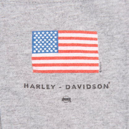 Vintage 2000 Harley Davidson Waterford MI Dealer T-Shirt Gray Men's 2XL