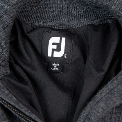 FootJoy FJ 1/4 Zip Lined Wool Golf Pullover Sweater Men's Large
