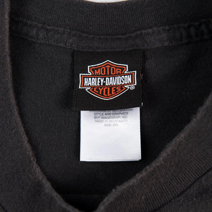 Harley Davidson Gainesville Florida Alligator T-Shirt Men’s 2XL Black 2011