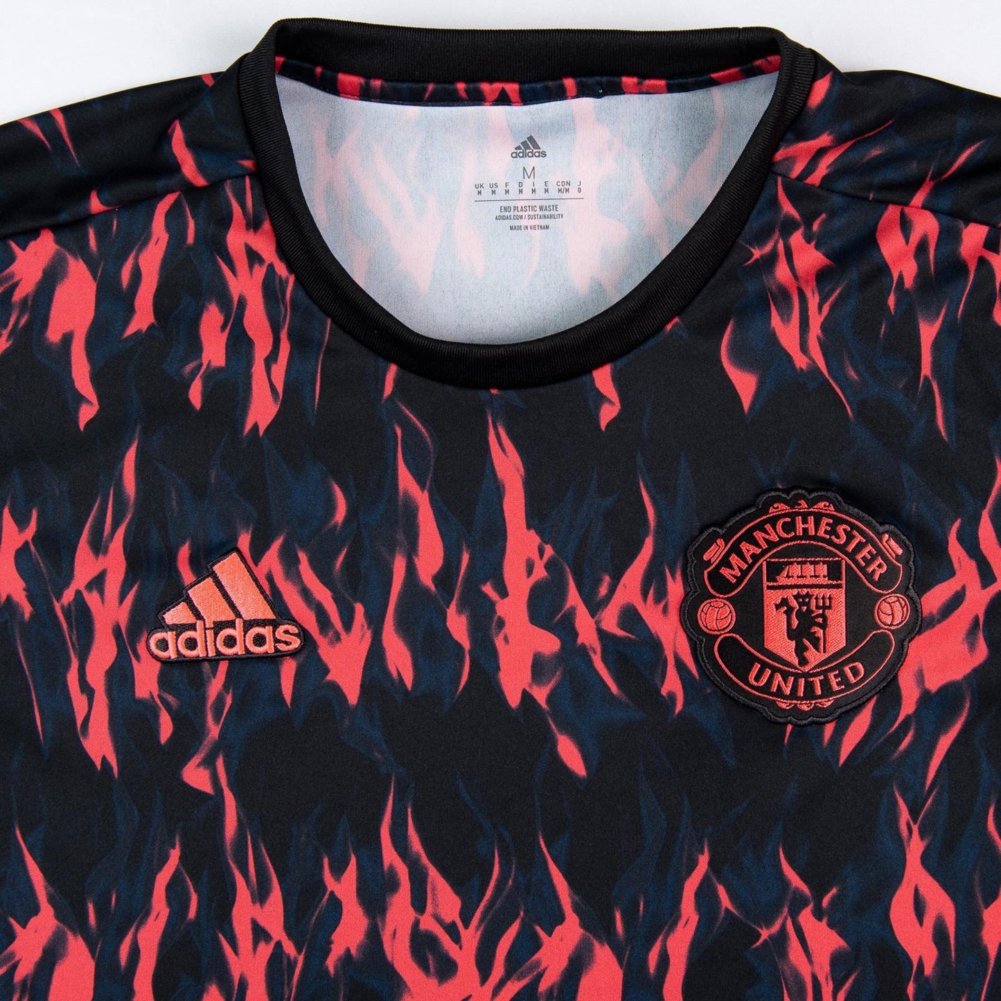 Adidas Manchester United Soccer Football Jersey Men's Medium