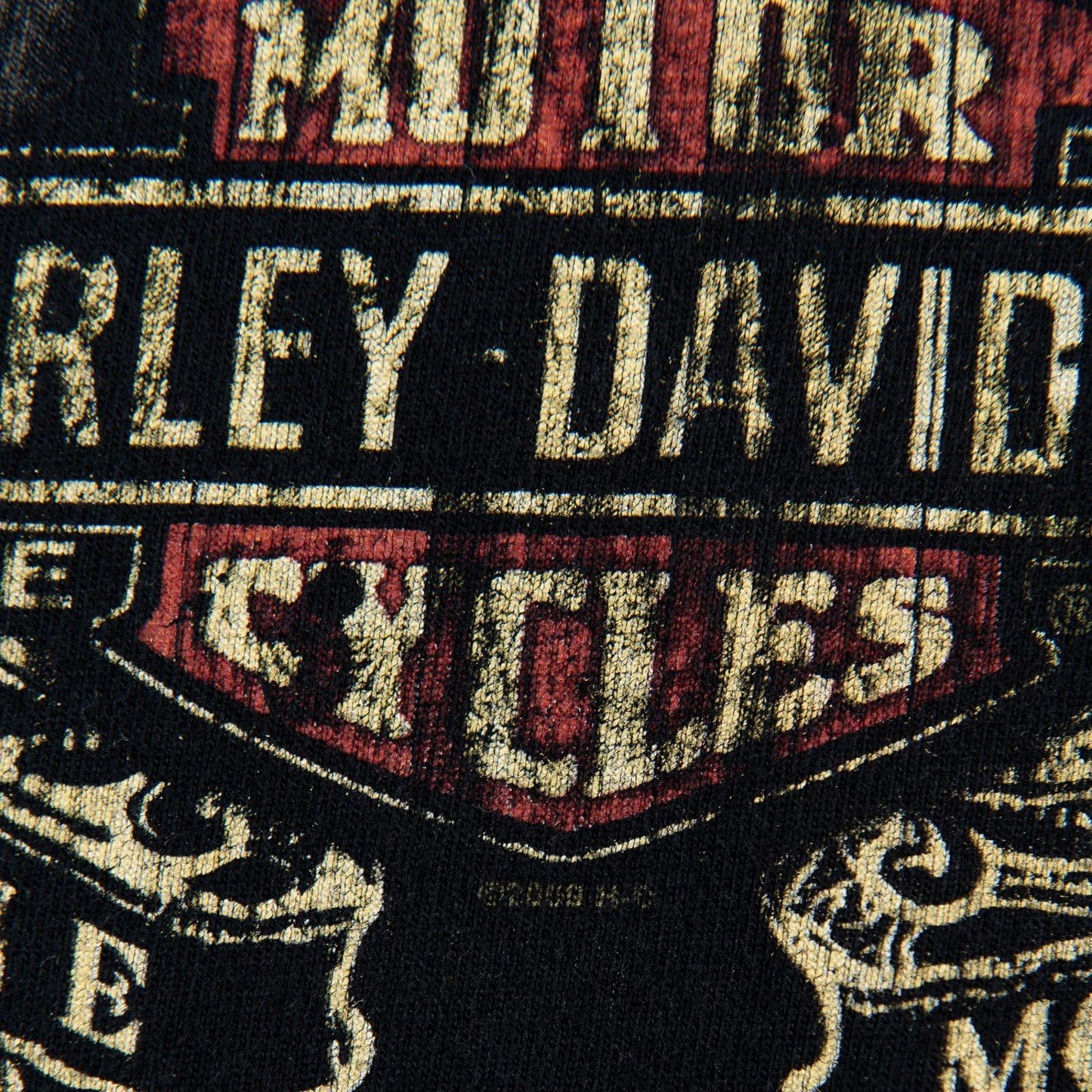 Harley Davidson Motorcycles 2008 Biker Graphic T-Shirt Men's Large