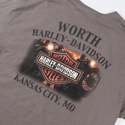 Harley Davidson 2019 Kansas City Missouri Worth Pocket T-Shirt Men's Large