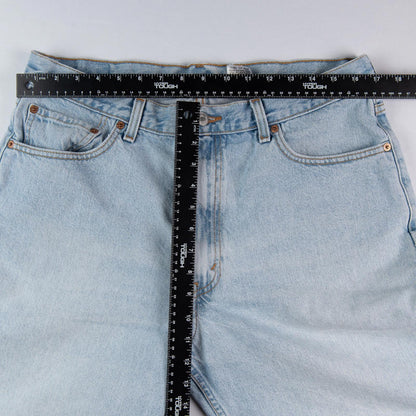 Vintage 1993 Levi’s 550 Denim Shorts Light Wash Relaxed Fit Men’s 36