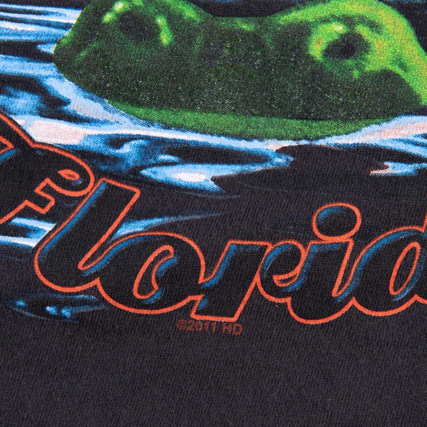 Harley Davidson Gainesville Florida Alligator T-Shirt Men’s 2XL Black 2011