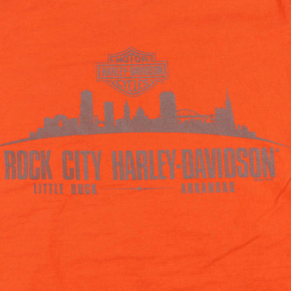 Harley Davidson 2017 Rock City Little Rock AR T-Shirt Men's XL