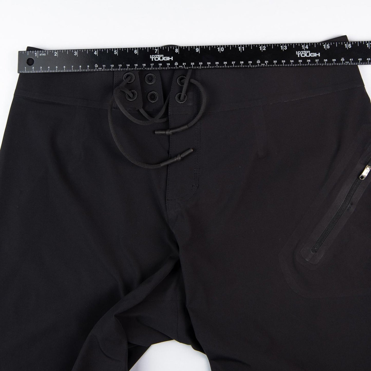 Lululemon Black Training Hybrid Athletic Stretch Zip Pocket Shorts Men's Size 32