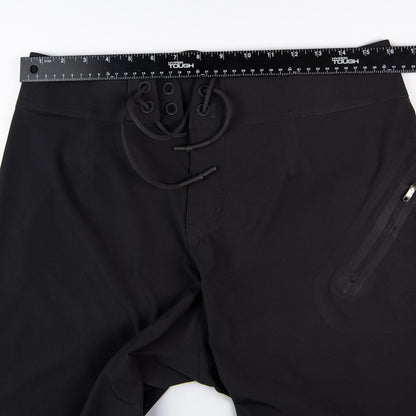 Lululemon Black Training Hybrid Athletic Stretch Zip Pocket Shorts Men's Size 32