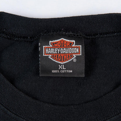 Vintage 1990s Harley Davidson Cleveland OH Long Sleeve T-Shirt Men's XL