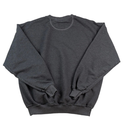 Dark gray sweatshirt on a white background