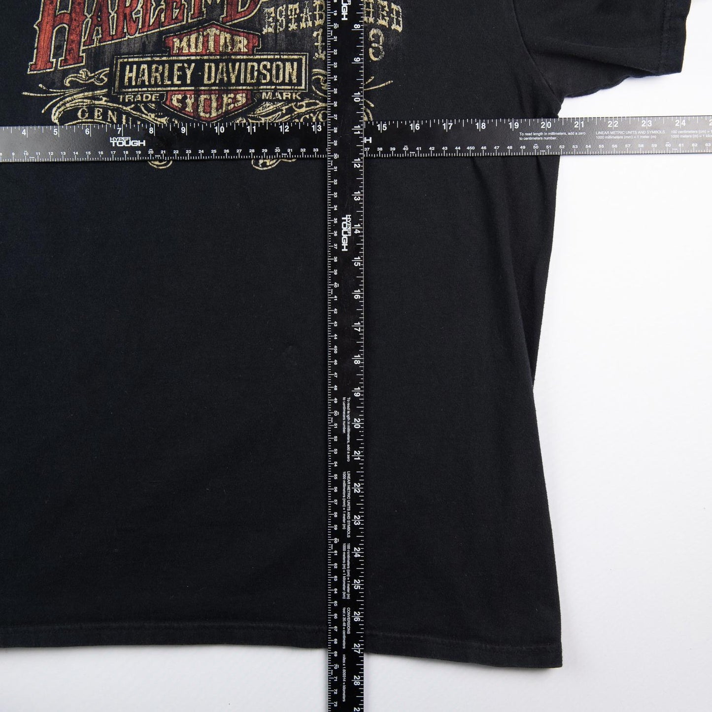 Harley Davidson Motorcycles 2008 Biker Graphic T-Shirt Men's Large