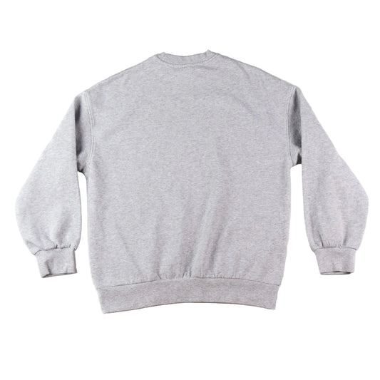 Gray sweatshirt on a white background