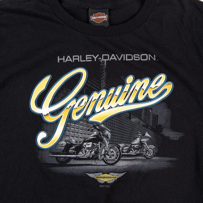 Harley Davidson Genuine Bert's Black Widow Florida Dealer 2021 Men's XL