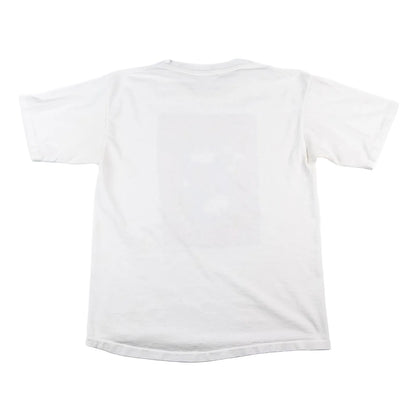 White t-shirt on a white background
